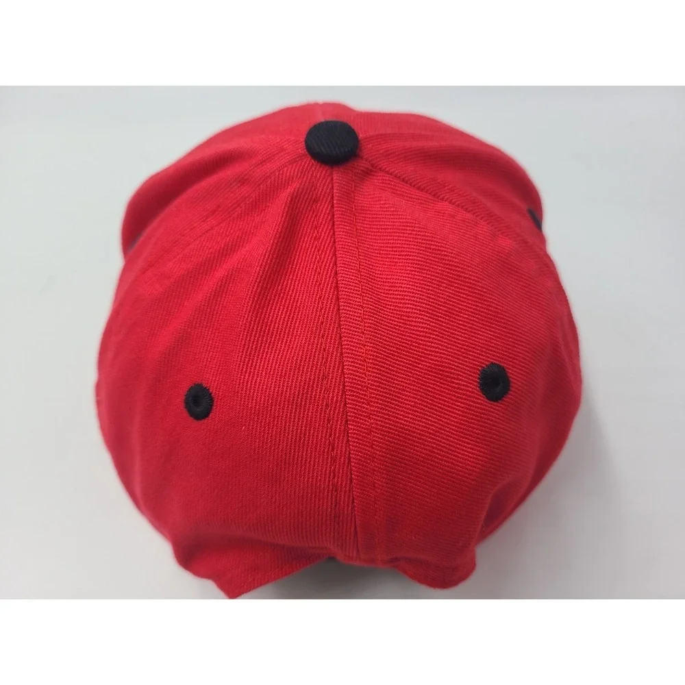 Disney Parks Mickey Mouse Magic Logo Snapback Hat Cap Cotton Men Women Red Black